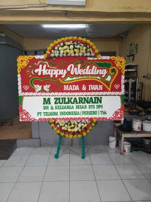 Papan Bunga di Gilingan Banjarsari